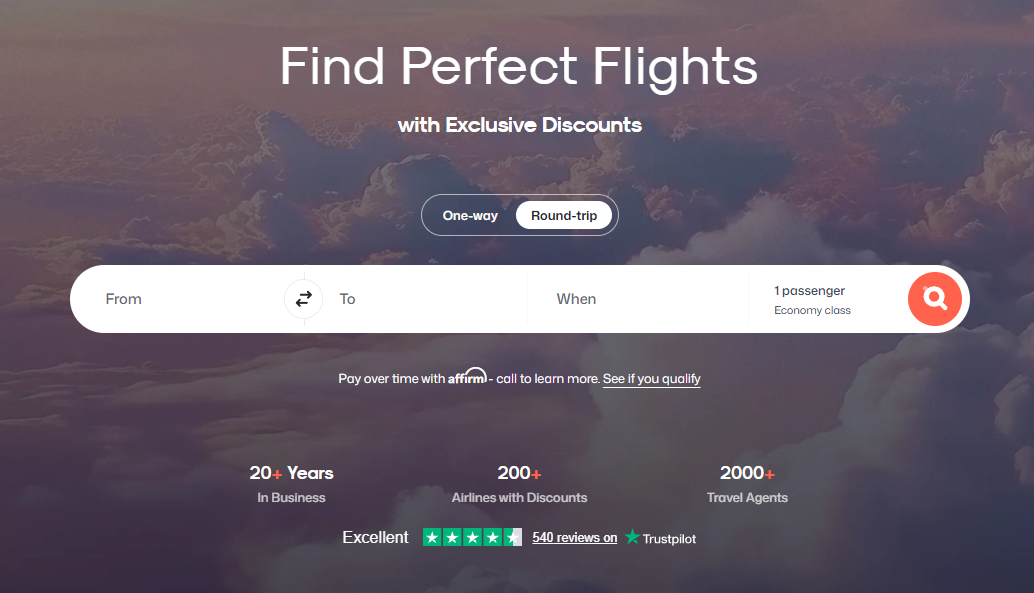 Vagamo platform interface